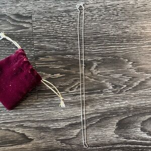 Authentic Italian 925 Sterling Silver Box Chain Necklace